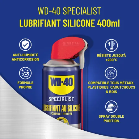 Lubrifiant au Silicone WD-40 Specialist 400 ml